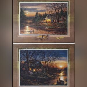 Rustic Evening Landscape Art by Terry Redlin